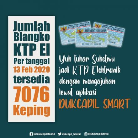 Yuk Tukar Suket Mu Jadi KTP-el